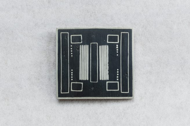 Brosche, Silber, Niello, 2008