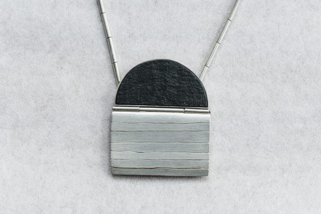 Halsschmuck, Silber, Schiefer, 2008