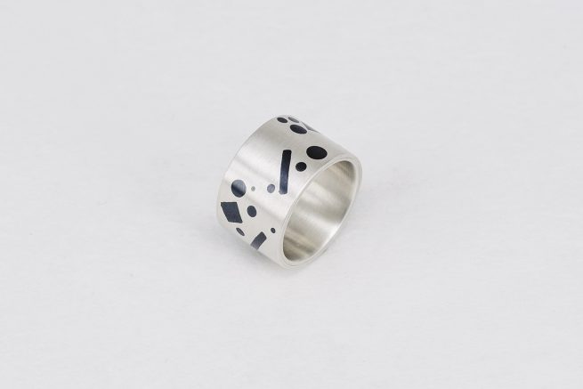 Ring, Silber, Niello, 1999